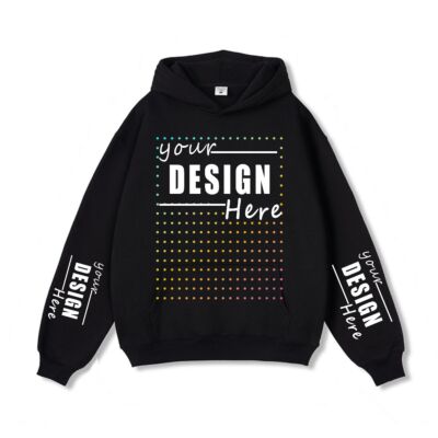 350gsm 100% Cotton Hoodie For Unisex